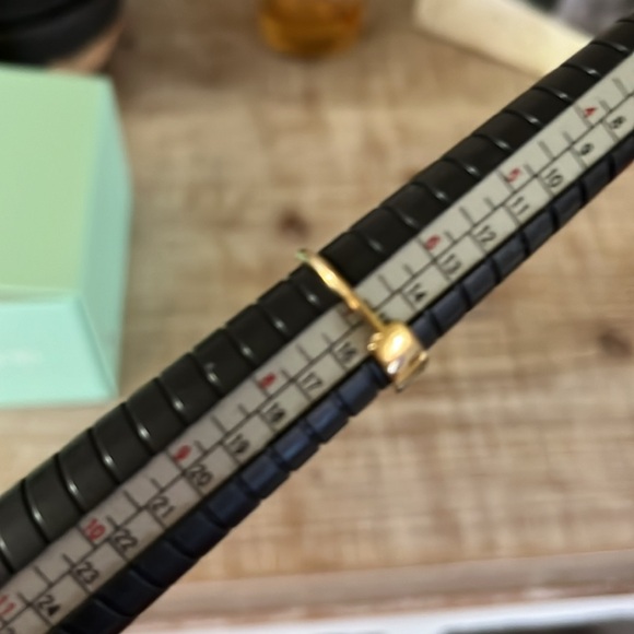 Gold M Ring - Picture 3 of 3